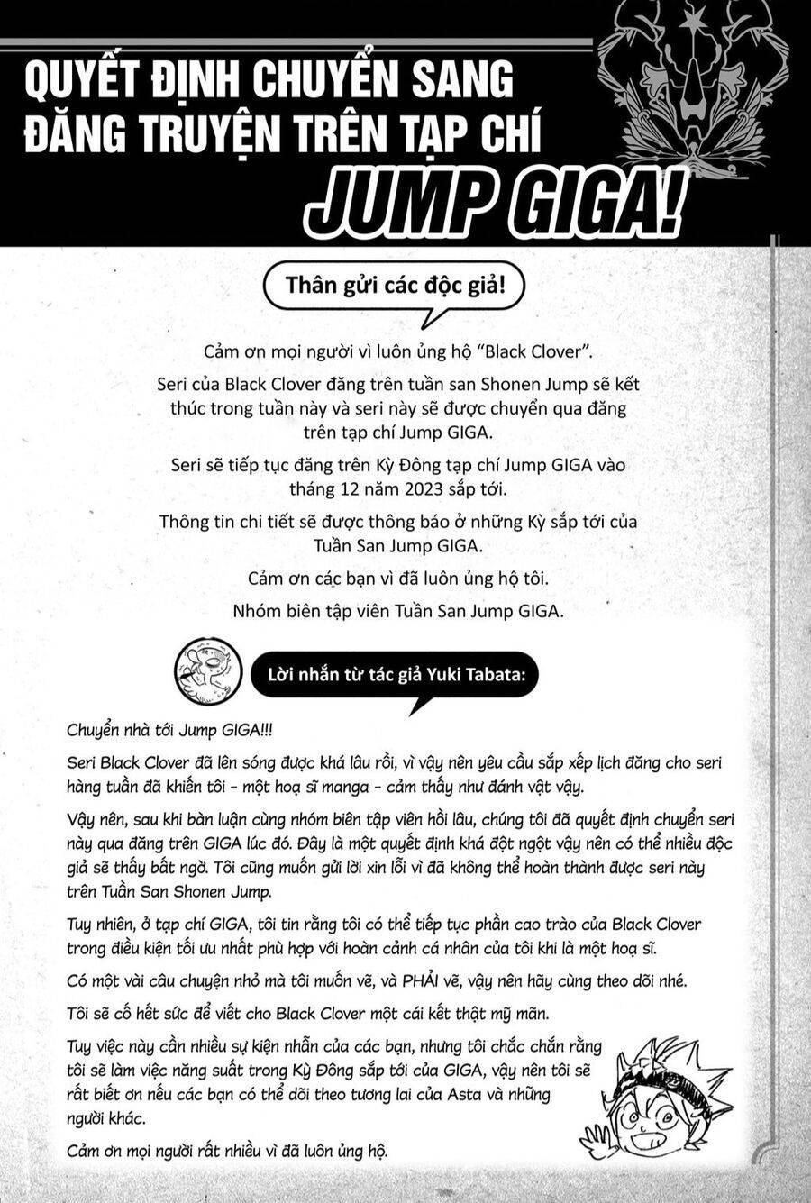 Black Clover - Pháp Sư Không Phép Thuật Chương 368 Ảnh 15