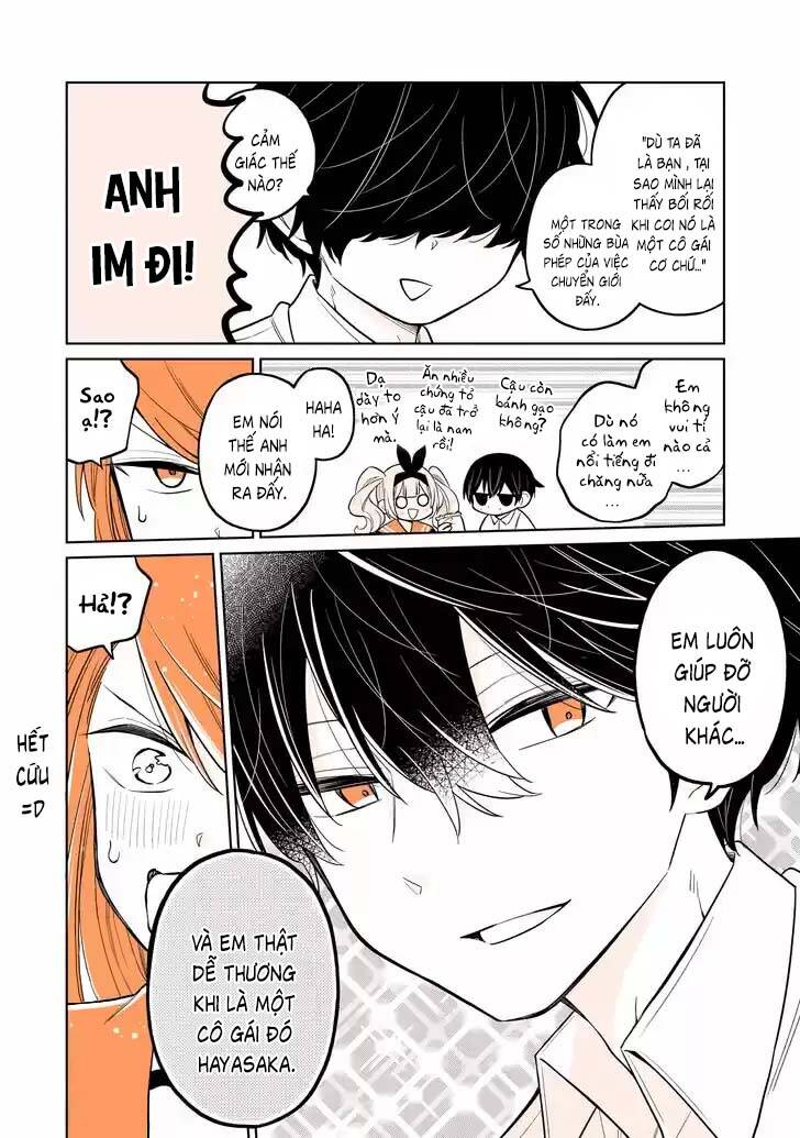 Mendokusagari Danshi Koukousei Ga Asa Okitara Onnanoko Ni Natteita Hanashi Chương 15.2 Ảnh 15