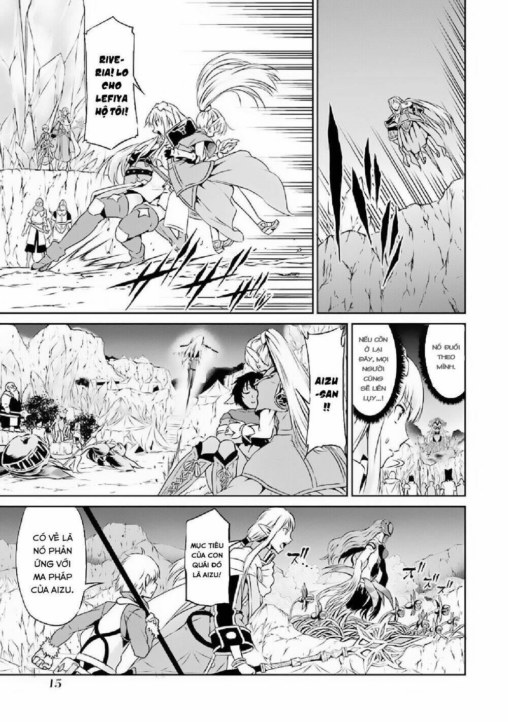 Dungeon Ni Deai Wo Motomeru No Wa Machigatte Iru Darou Ka Gaiden - Sword Oratoria Chương 13 Ảnh 18