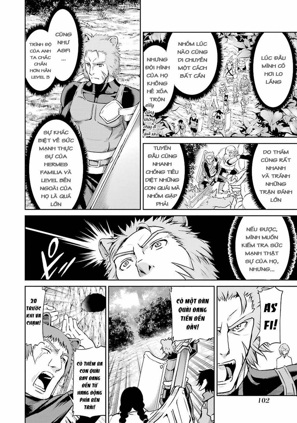 Dungeon Ni Deai Wo Motomeru No Wa Machigatte Iru Darou Ka Gaiden - Sword Oratoria Chương 19 Ảnh 16