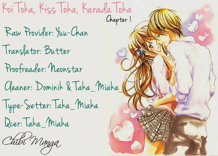 Koi Toka, Kiss Toka, Karada Toka. Chương 1 Ảnh 2
