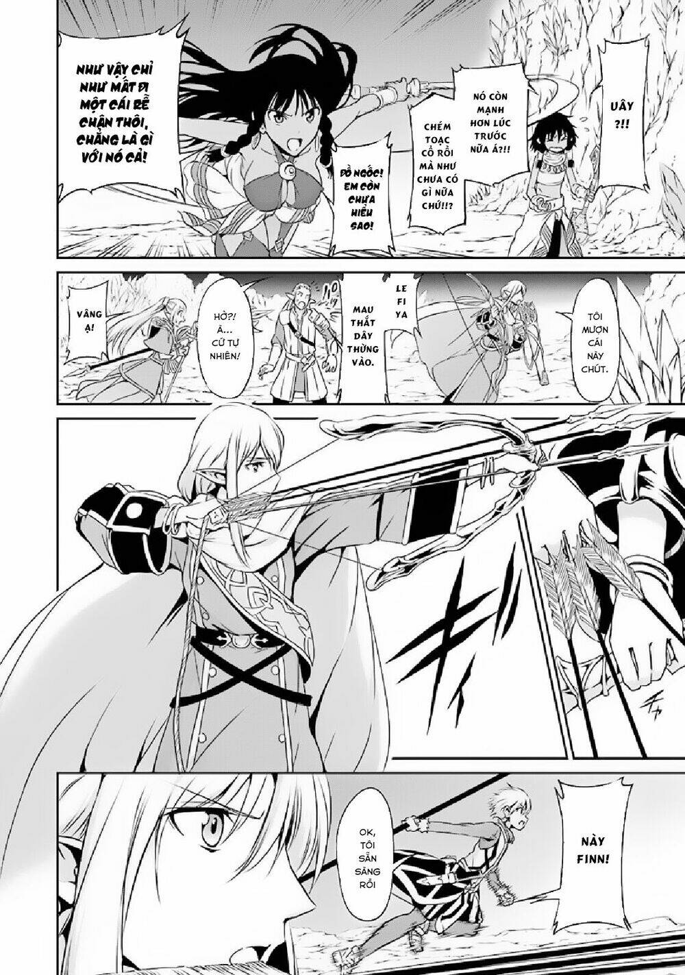 Dungeon Ni Deai Wo Motomeru No Wa Machigatte Iru Darou Ka Gaiden - Sword Oratoria Chương 13 Ảnh 21