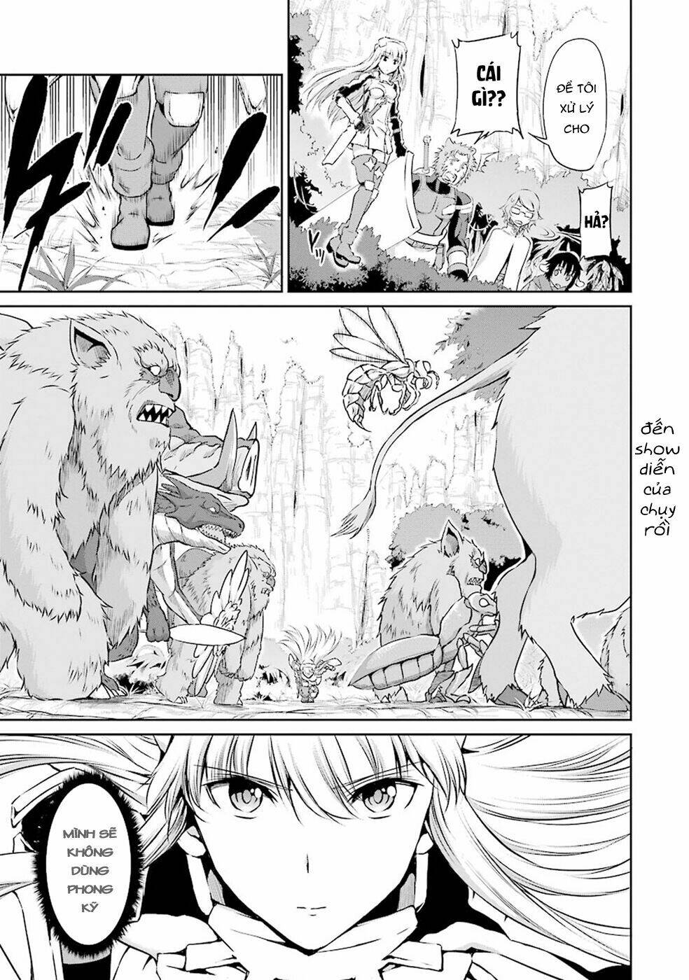 Dungeon Ni Deai Wo Motomeru No Wa Machigatte Iru Darou Ka Gaiden - Sword Oratoria Chương 19 Ảnh 34