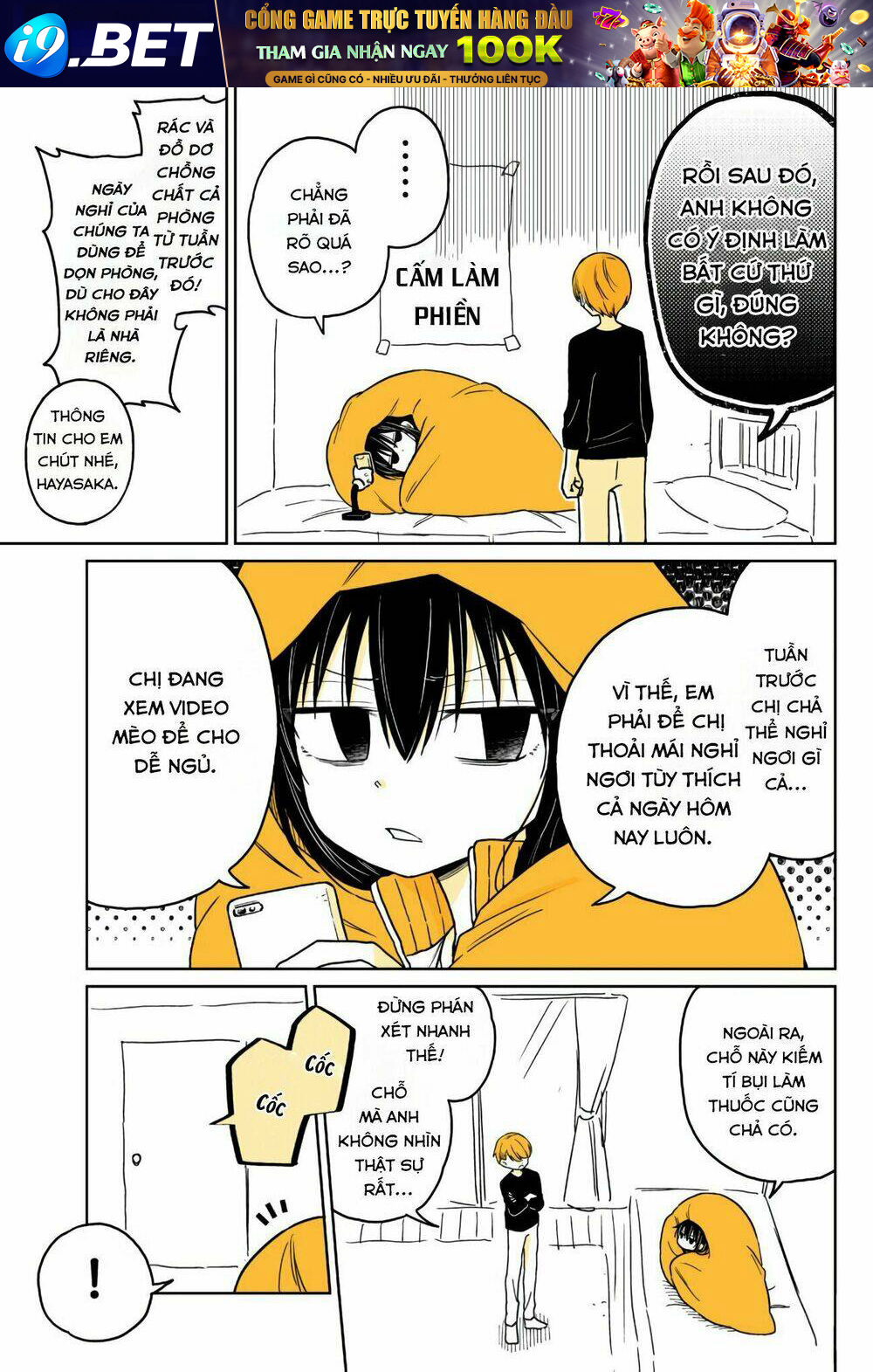 Mendokusagari Danshi Koukousei Ga Asa Okitara Onnanoko Ni Natteita Hanashi Chương 11 Ảnh 4