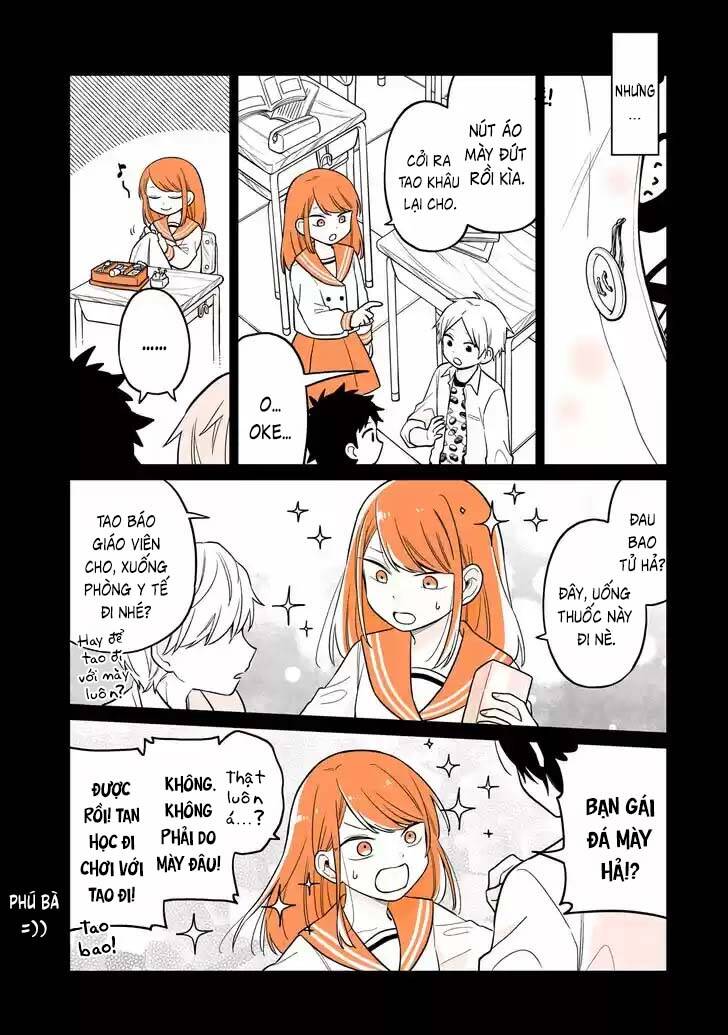 Mendokusagari Danshi Koukousei Ga Asa Okitara Onnanoko Ni Natteita Hanashi Chương 15.2 Ảnh 12