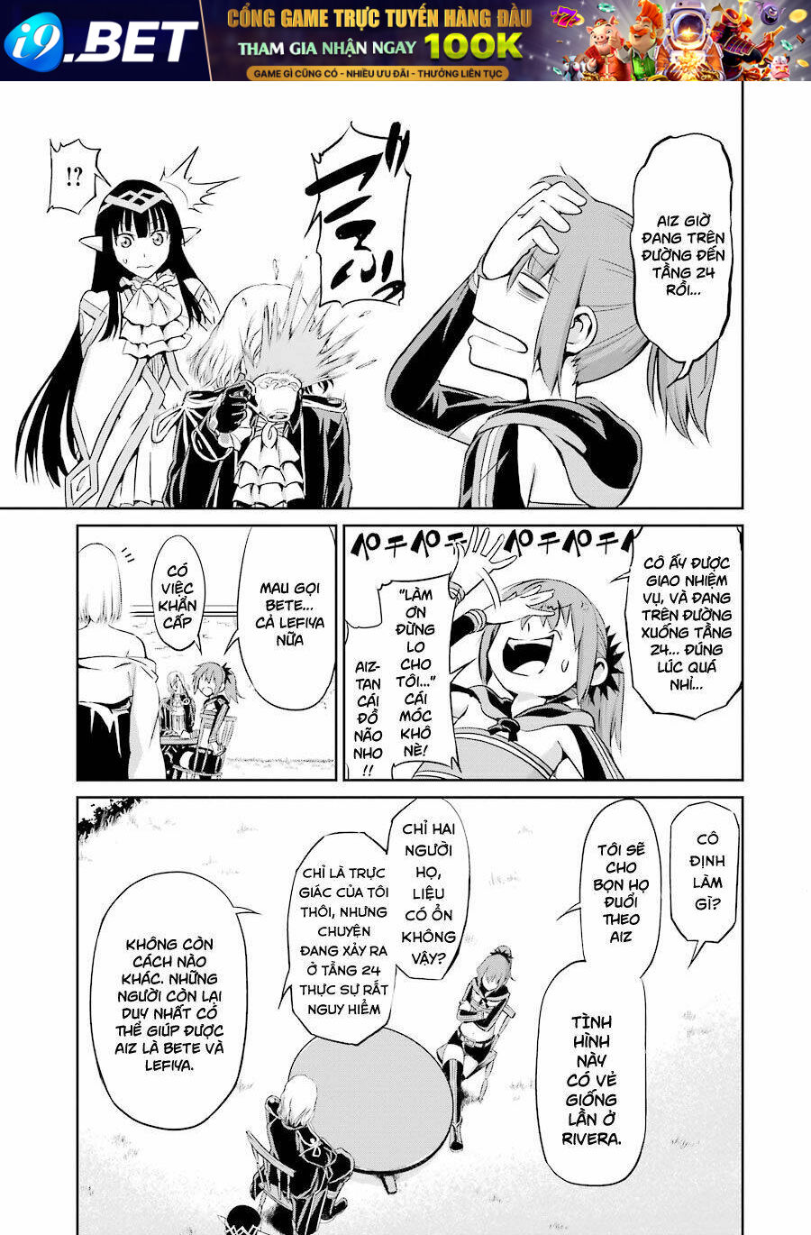Dungeon Ni Deai Wo Motomeru No Wa Machigatte Iru Darou Ka Gaiden - Sword Oratoria Chương 18 Ảnh 40