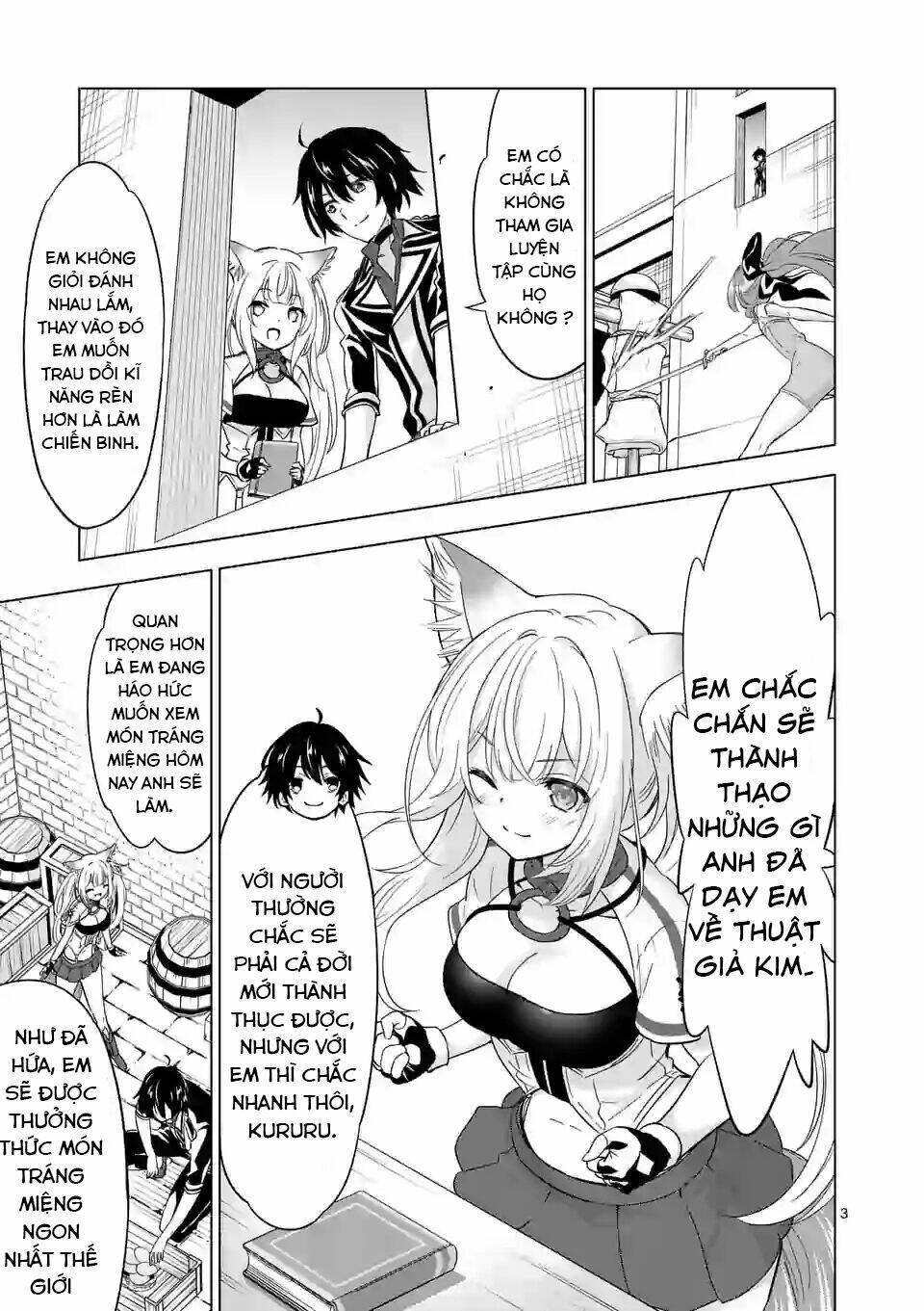 Shijou Saikyou Ouku-San No Tanoshii Tanetsuke Harem Uzukuri Chương 63 Ảnh 5