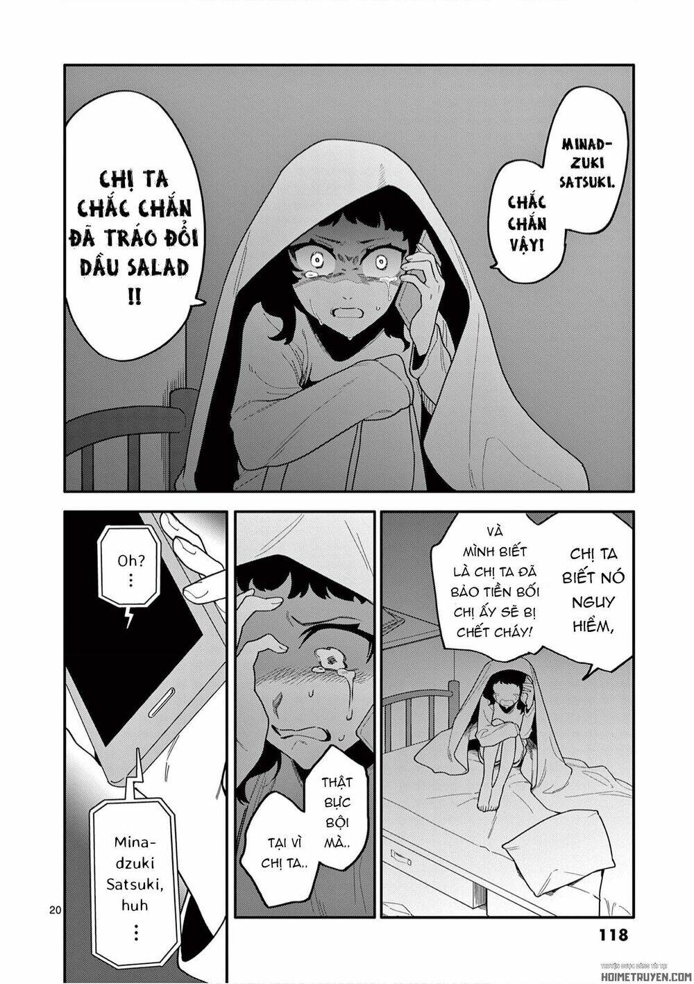 Usotsuki Satsuki Shi Ga Mieru Chương 24 Ảnh 23