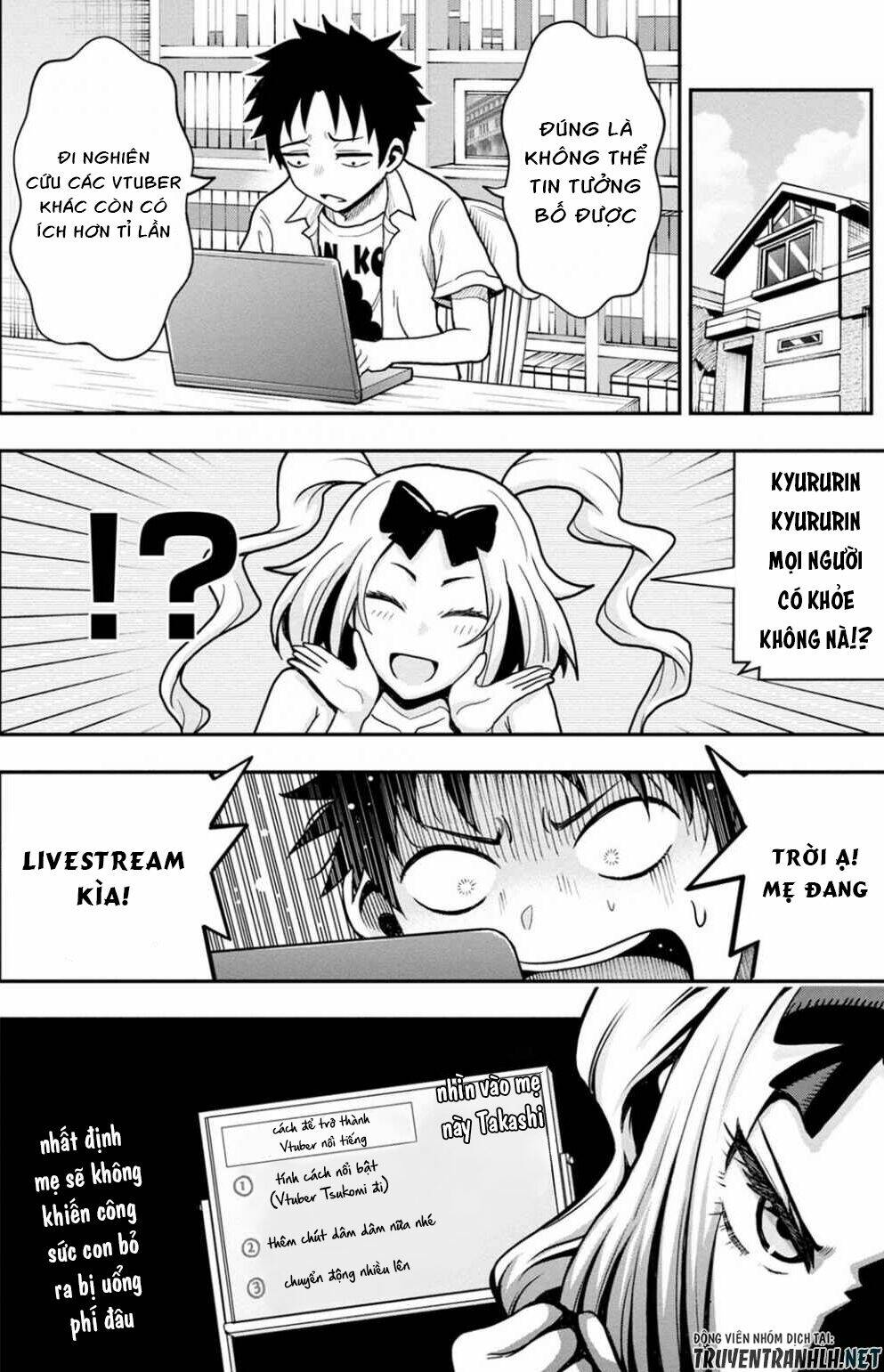 Bố Tôi Là Nữ Hoàng Của Giới Vtuber Chương 4 Ảnh 16