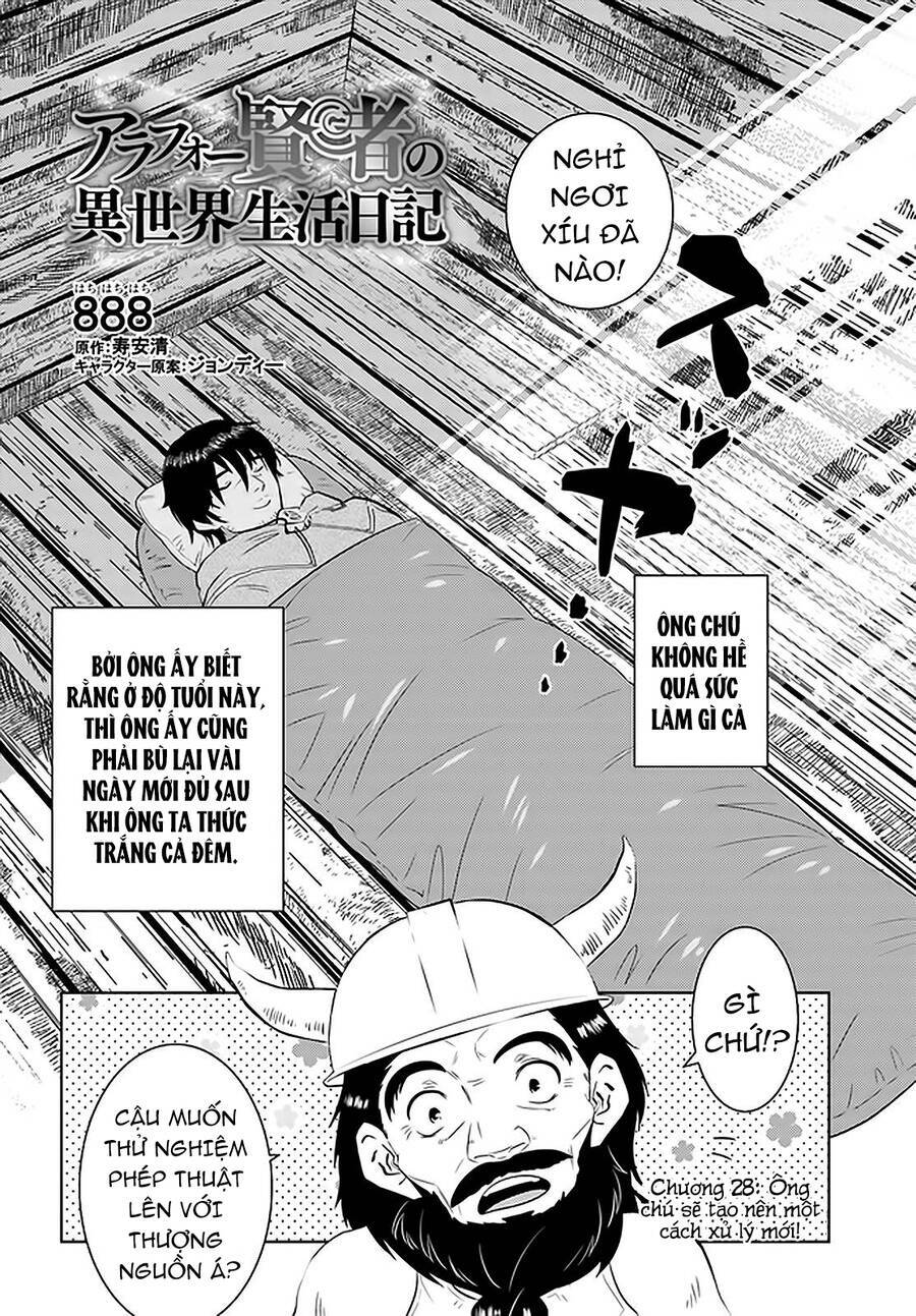 Around 40 Kenja No Isekai Seikatsu Nikki Chương 28 Ảnh 4