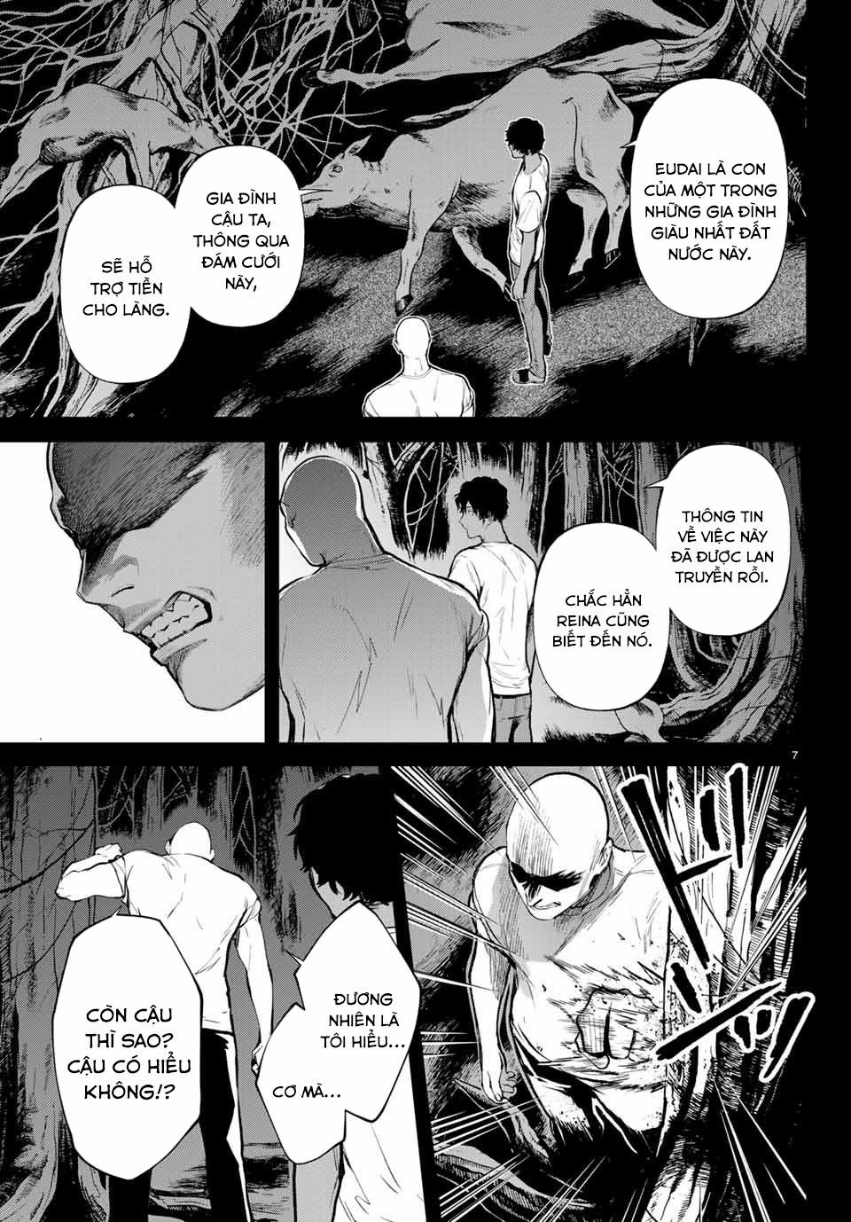 Konya Wa Tsuki Ga Kirei Desu Ga, Toriaezu Shi Ne Chương 45 Ảnh 10