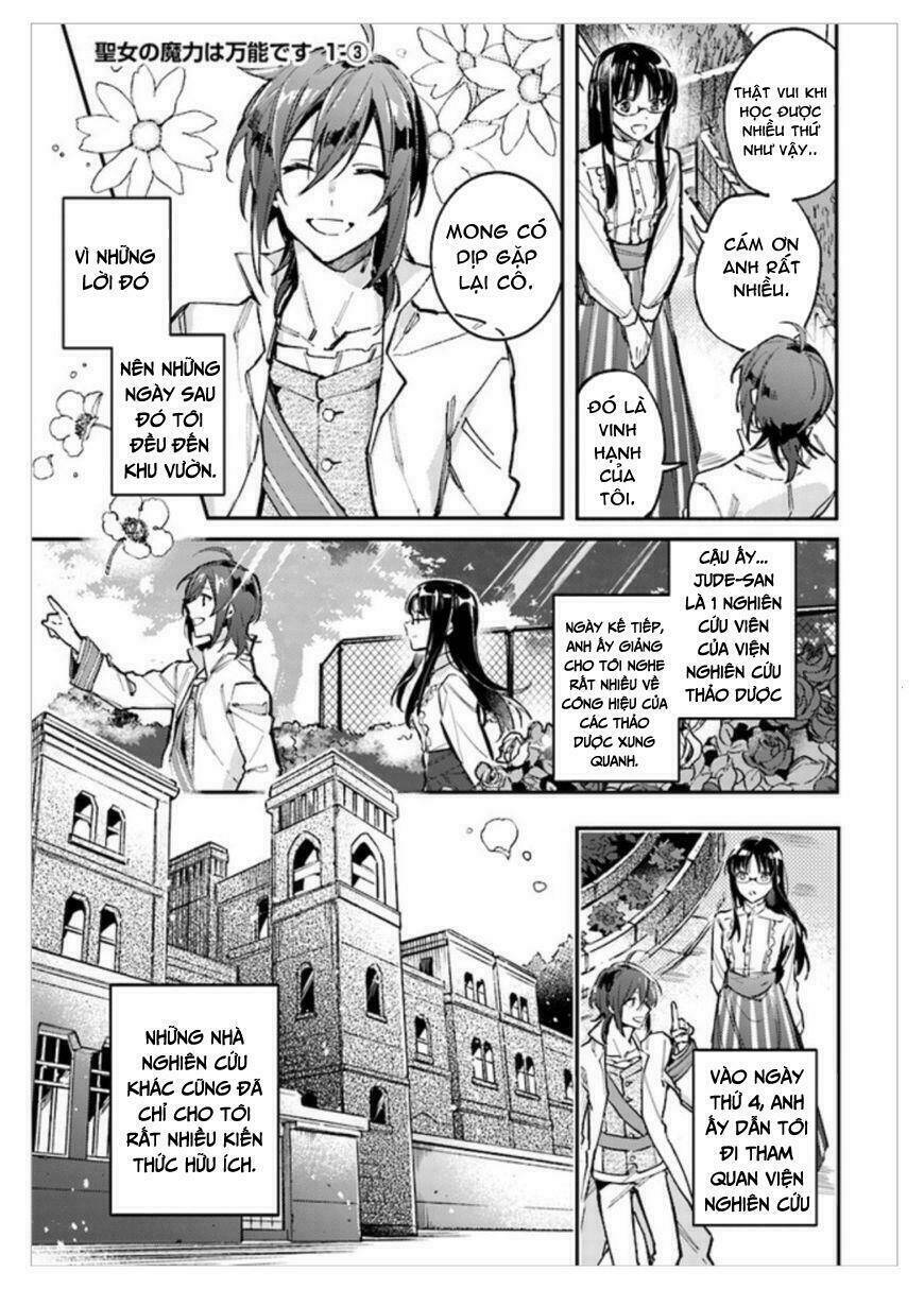 Seijo No Maryoku Wa Bannou Desu Chương 1.3 Ảnh 4