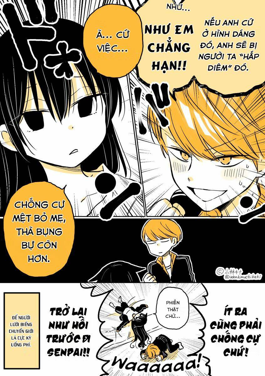 Mendokusagari Danshi Koukousei Ga Asa Okitara Onnanoko Ni Natteita Hanashi Chương 1 Ảnh 6