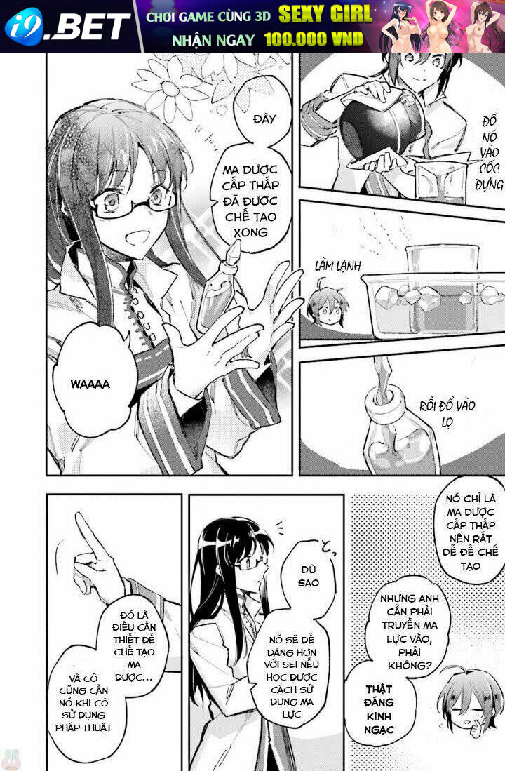 Seijo No Maryoku Wa Bannou Desu Chương 1.4 Ảnh 10