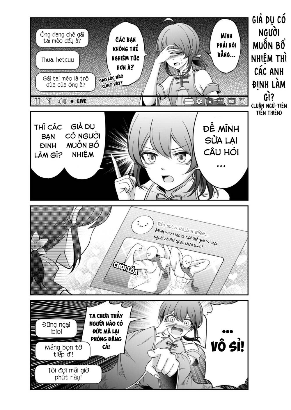 Khổng Tử Làm Vtuber Chương 3 Ảnh 10