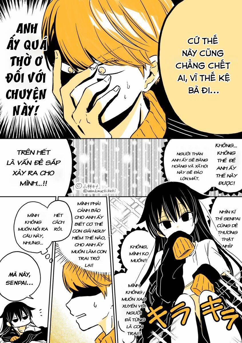 Mendokusagari Danshi Koukousei Ga Asa Okitara Onnanoko Ni Natteita Hanashi Chương 1 Ảnh 5