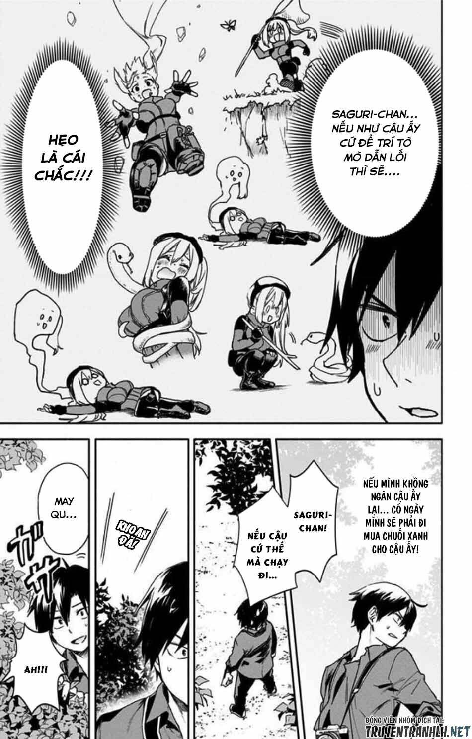 Saguri-Chan Tankentai Chương 35.5 Ảnh 11