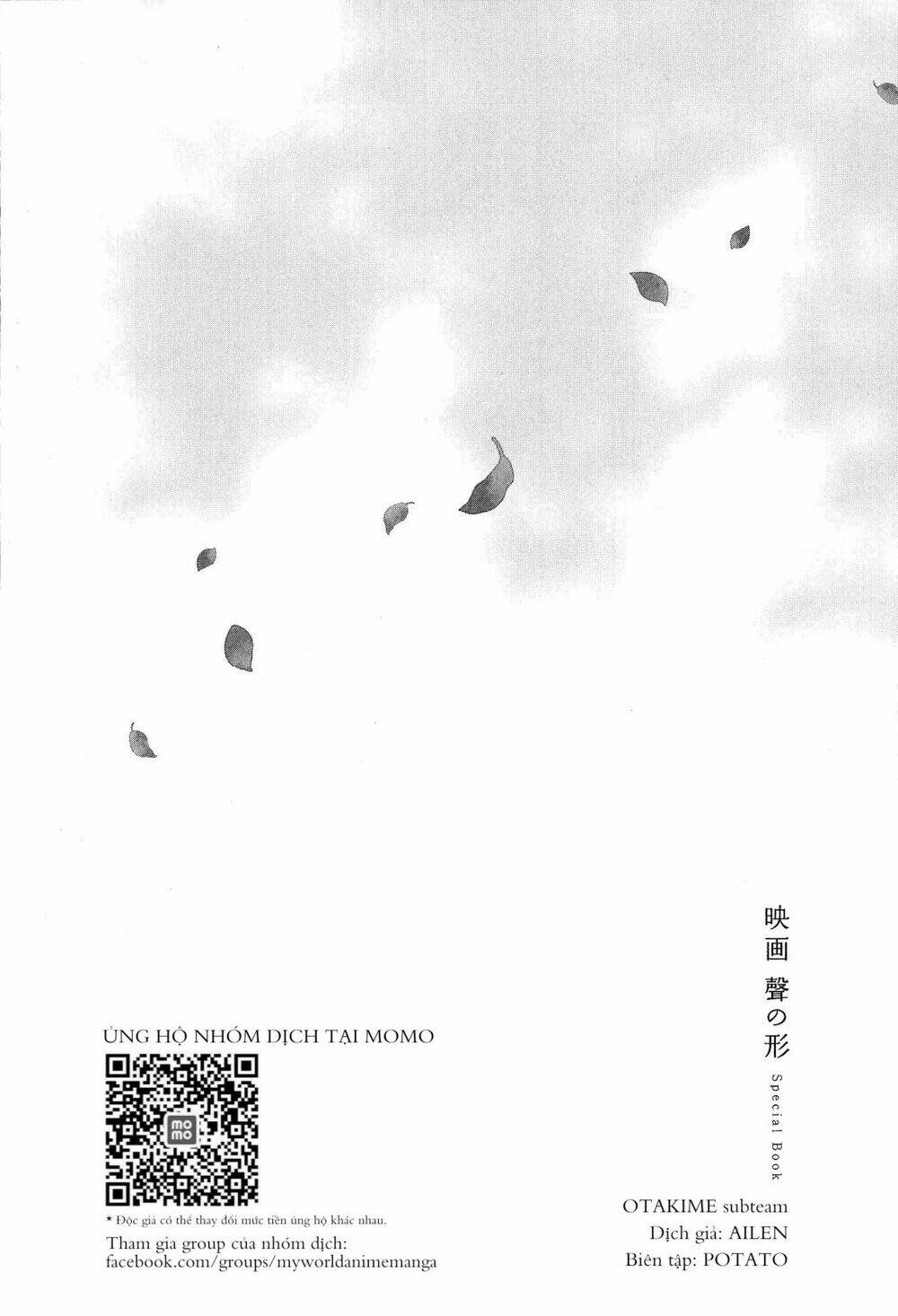 Koe No Katachi Special Book Chương 1 Ảnh 22