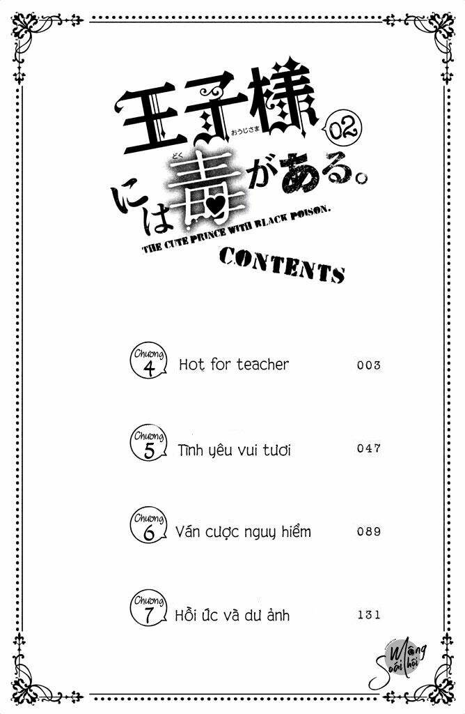 Hoàng Tử Có Độc Chương 4 Ảnh 6