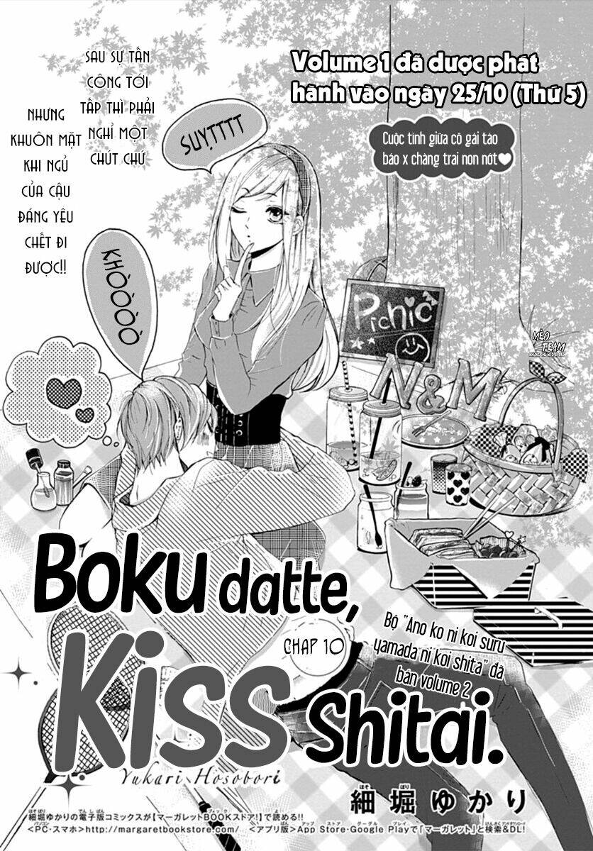 Boku Datte, Kiss Shitai. Chương 10 Ảnh 5