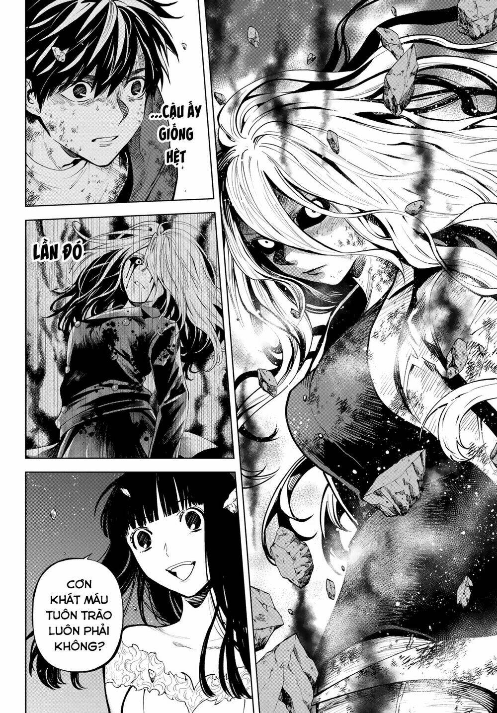Konya Wa Tsuki Ga Kirei Desu Ga, Toriaezu Shi Ne Chương 55 Ảnh 5