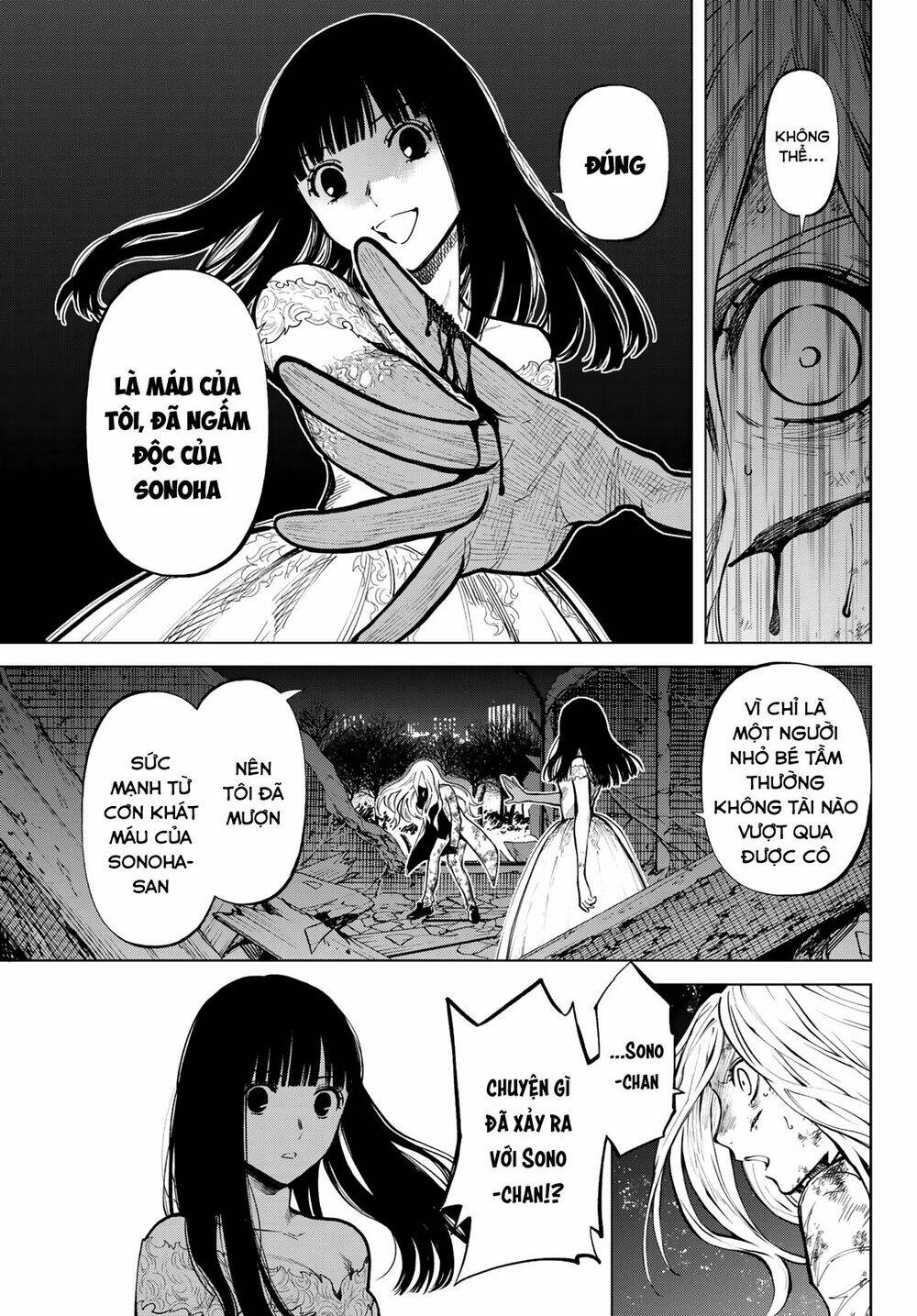 Konya Wa Tsuki Ga Kirei Desu Ga, Toriaezu Shi Ne Chương 55 Ảnh 18