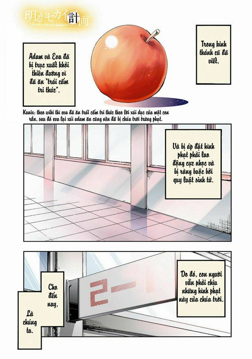 Akarui Sekai Keikaku Chương 1 Ảnh 3