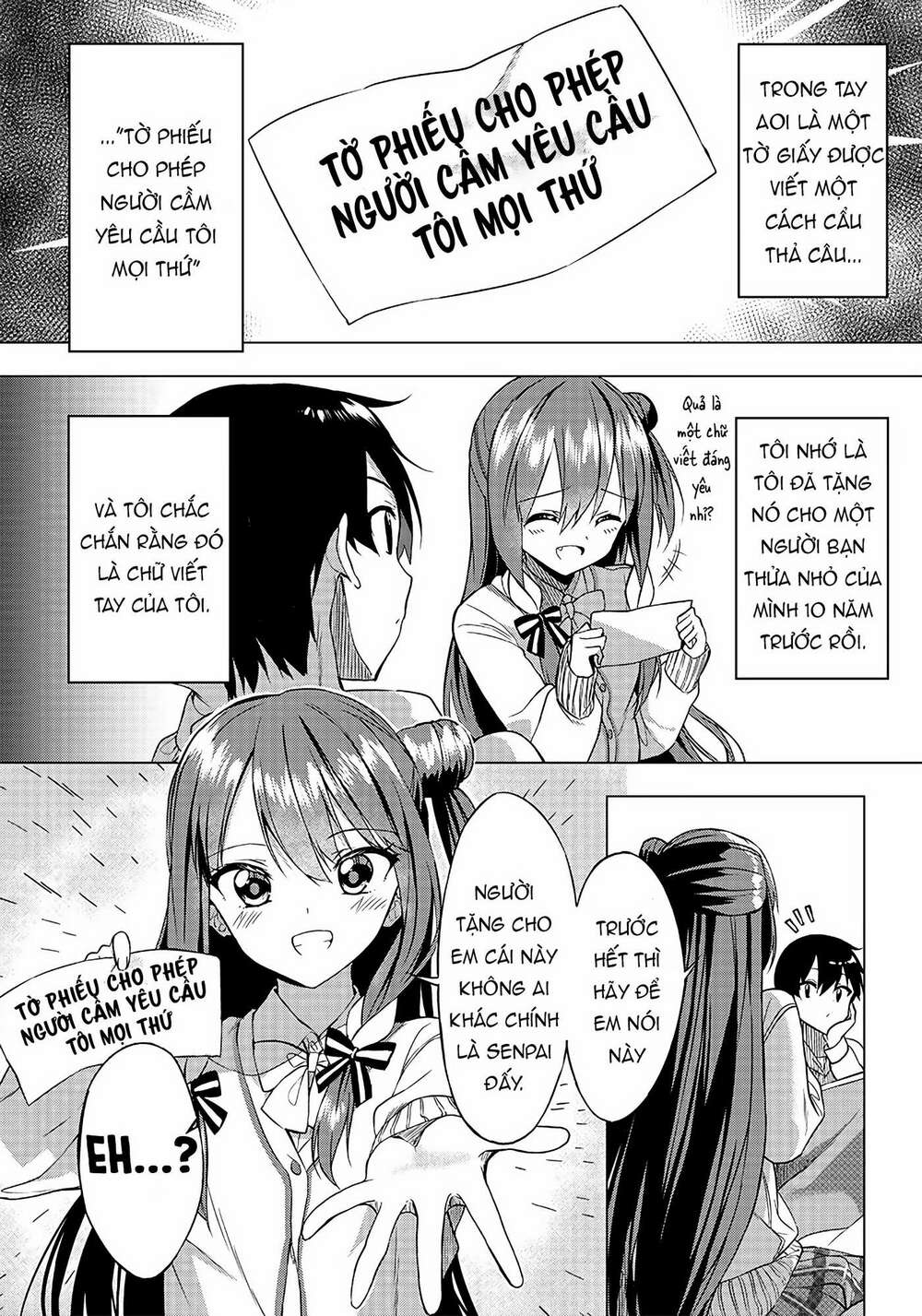 Anh Sẽ Nghe Lời Em Chứ? Senpai Chương 1 Ảnh 14