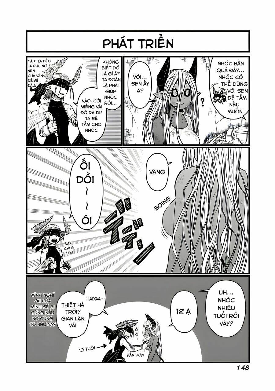 Musuko Ga Kawaikute Shikataganai Mazoku No Hahaoya Chương 49.2 Ảnh 6