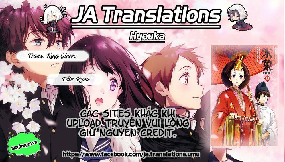 Hyouka Chương 85 Ảnh 2