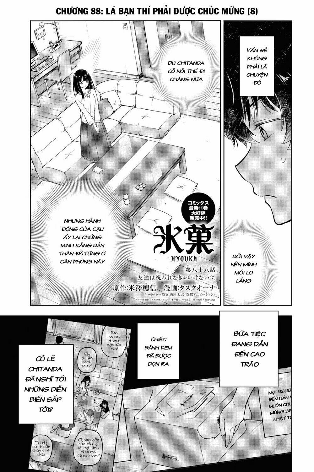 Hyouka Chương 88 Ảnh 3
