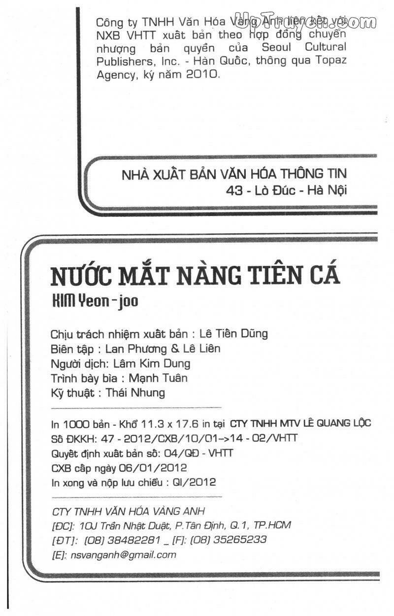Nước Mắt Nàng Tiên Cá Chương 4 Ảnh 3