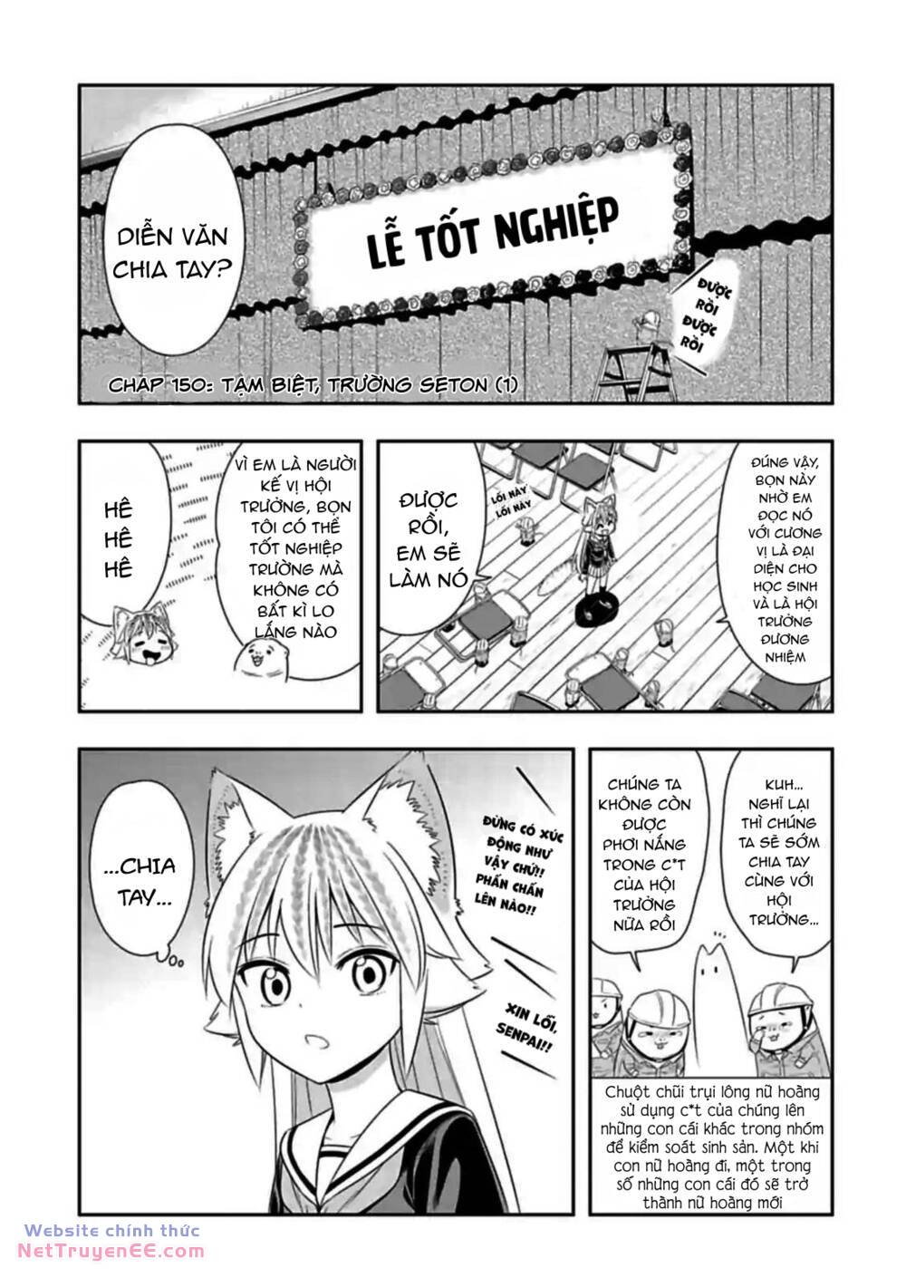 Murenase! Shiiton Gakuen Chương 150 Ảnh 2