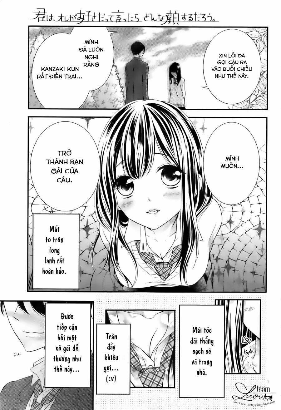 Kimi Wa Ore Ga Suki Datte Ittara Donna Kao Suru Darou Chương 1 Ảnh 5