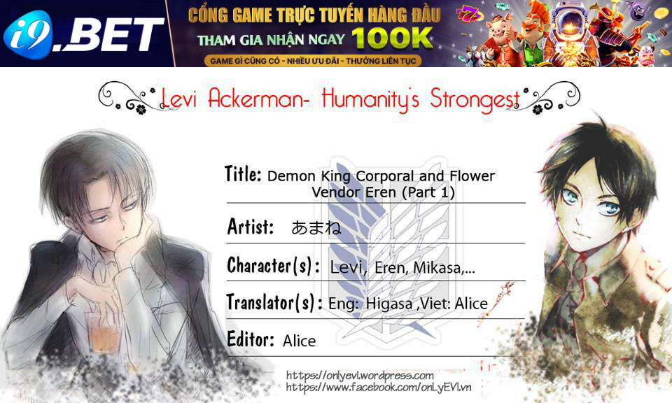 Chàng Ác Quỷ Levi Và Cô Bé Bán Bông Eren Chương 1 Ảnh 11