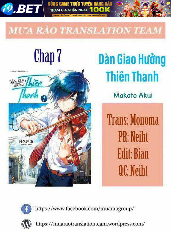 Dàn Giao Hưởng Thiên Thanh - Ao No Orchestra Chương 7 Ảnh 2