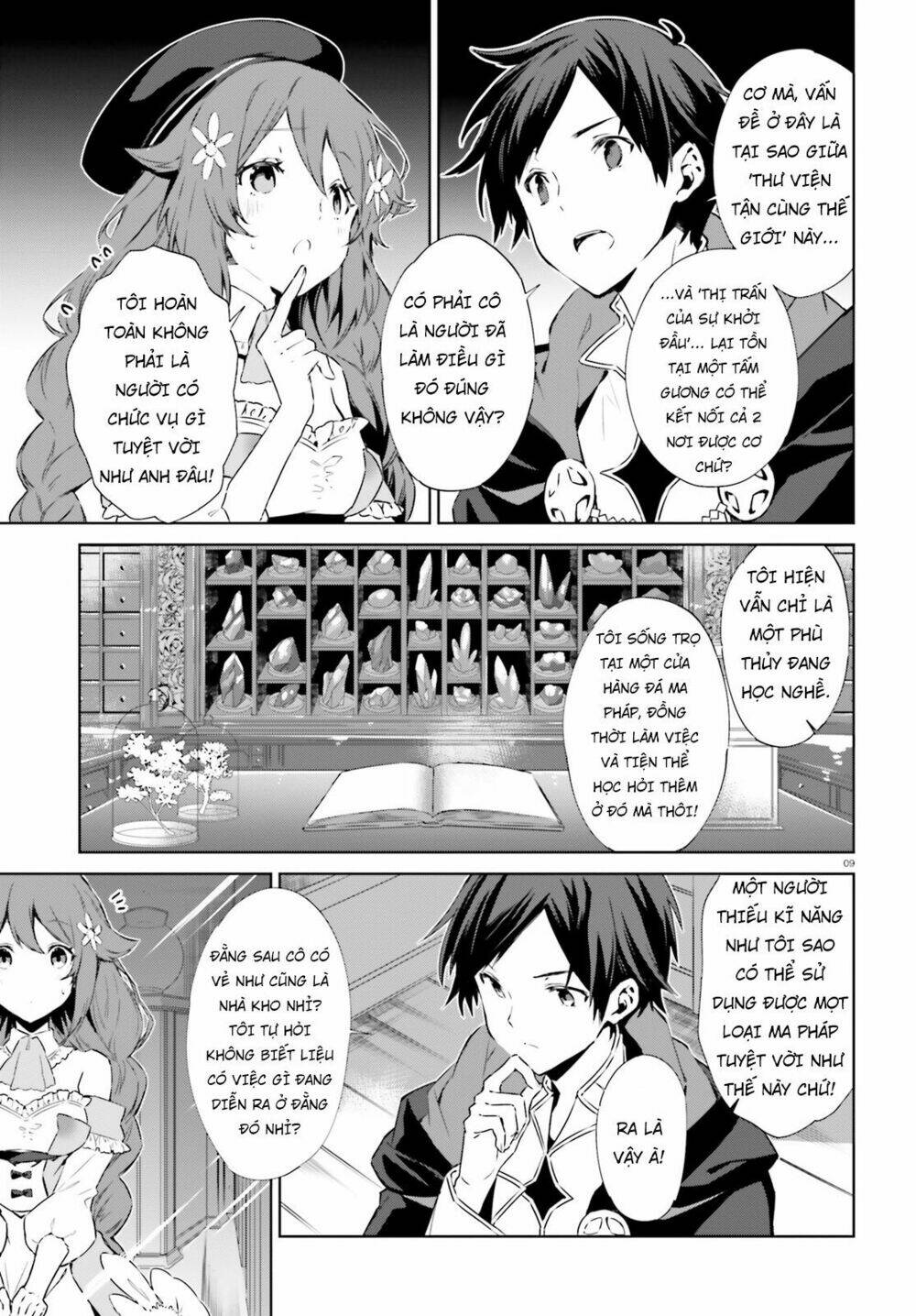 Kagami No Mukou No Saihate Toshokan: Kou No Yuusha To Itsuwari No Maou Chương 2 Ảnh 11