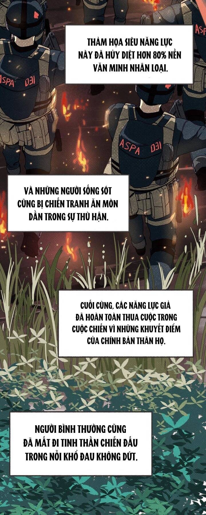 Thế Giới Nơi Chỉ Có Siêu Nhân Là Nạn Nhân Chương 0.5 Ảnh 56