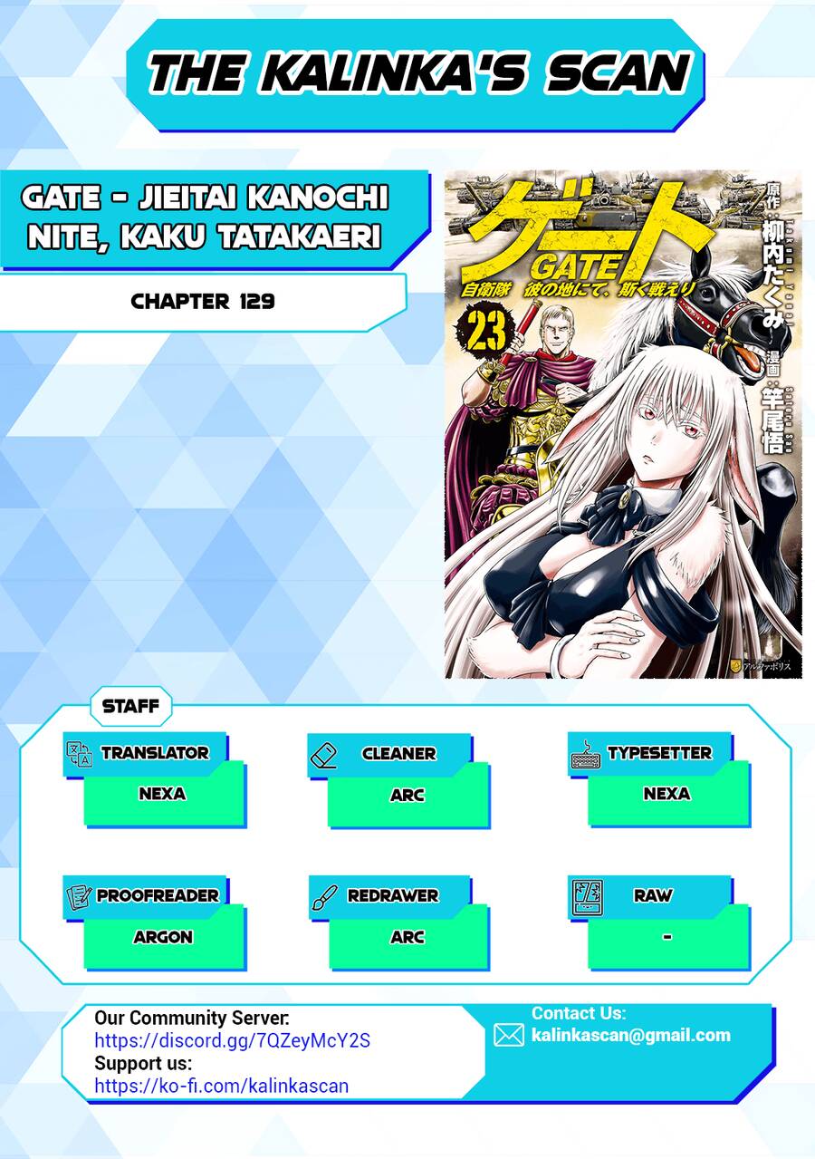 Gate - Jietai Kare No Chi Nite, Kaku Tatakeri Chương 129 Ảnh 5