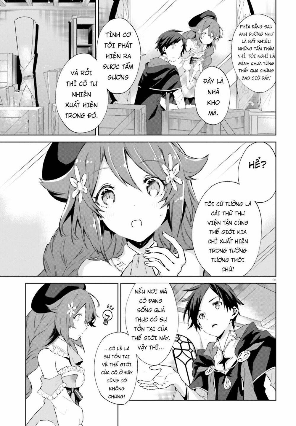 Kagami No Mukou No Saihate Toshokan: Kou No Yuusha To Itsuwari No Maou Chương 2 Ảnh 7