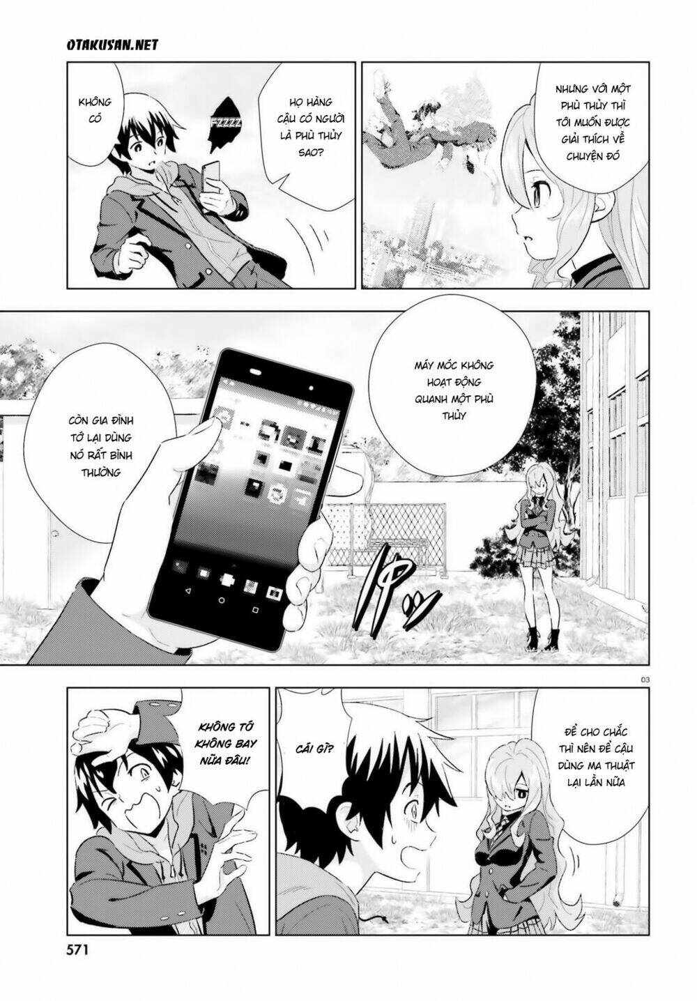 Kuromori-San Can Not Use A Smartphone Chương 2 Ảnh 5