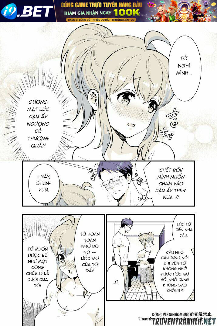 Osananajimi Ga Hisabisa Ni Saikai Shitara Otagai Kyonyuu Ni Natteta Chương 18 Ảnh 9
