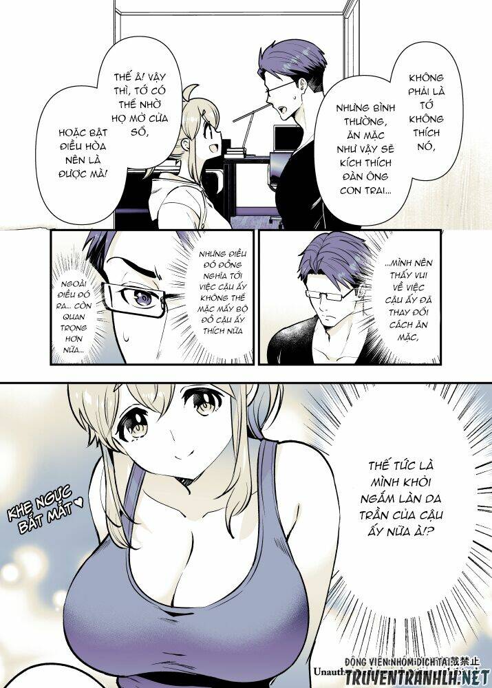 Osananajimi Ga Hisabisa Ni Saikai Shitara Otagai Kyonyuu Ni Natteta Chương 17 Ảnh 5
