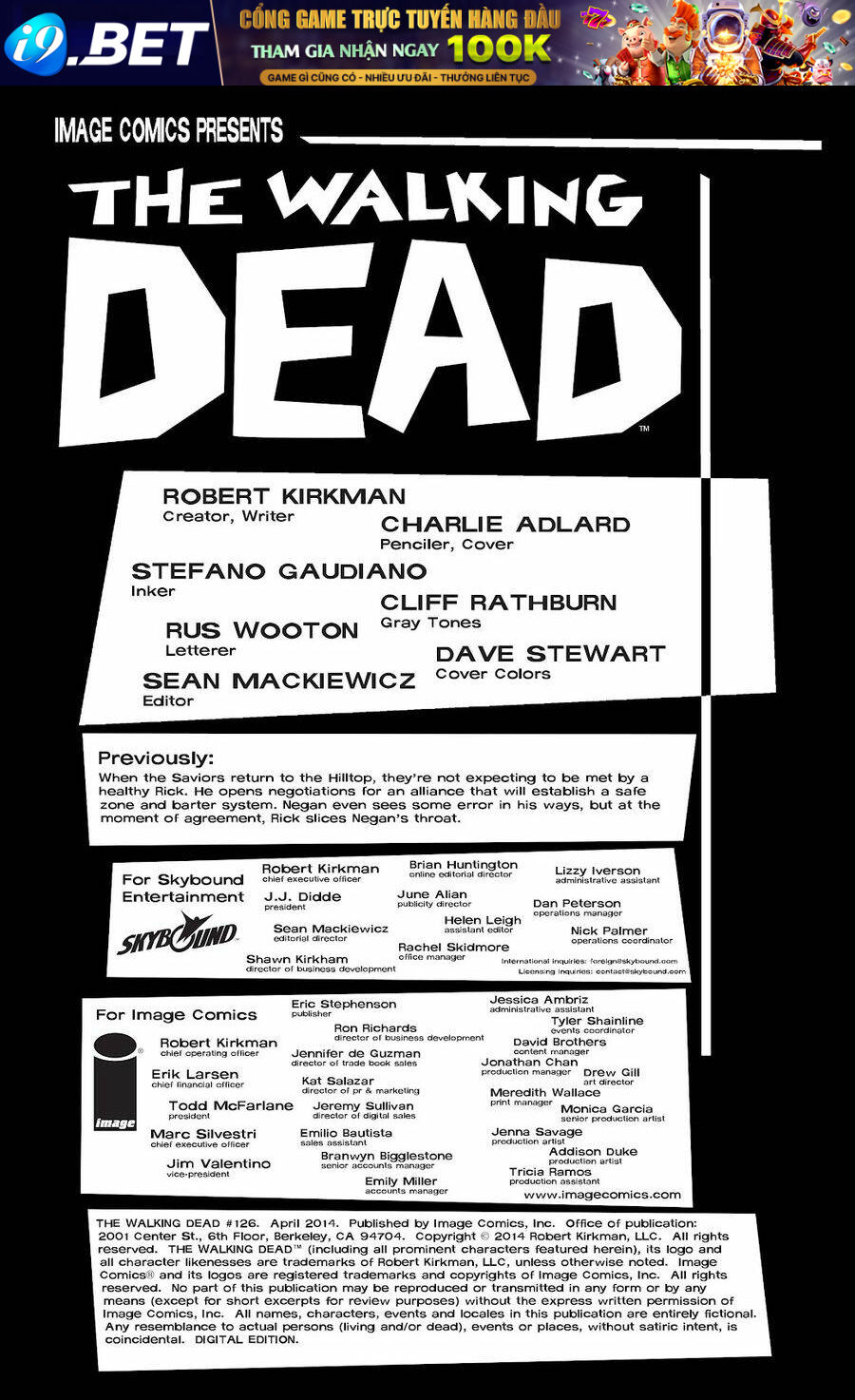 The Walking Dead Chương 126 Ảnh 3