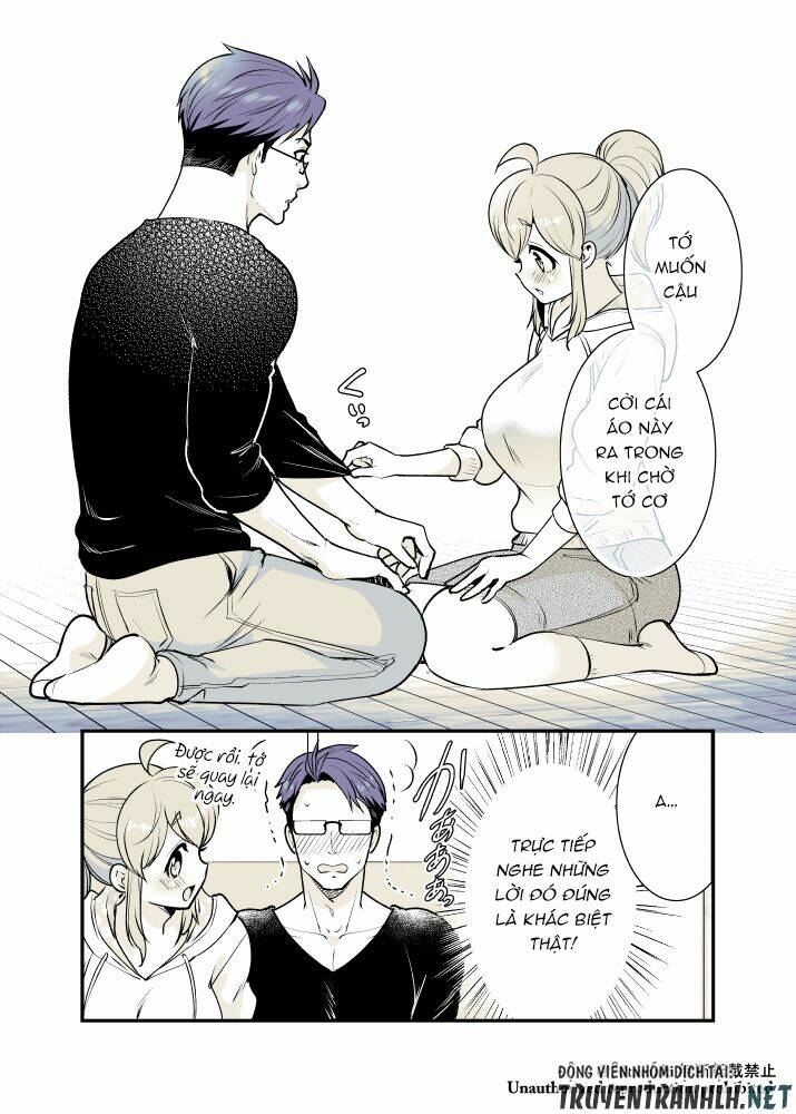 Osananajimi Ga Hisabisa Ni Saikai Shitara Otagai Kyonyuu Ni Natteta Chương 17 Ảnh 9