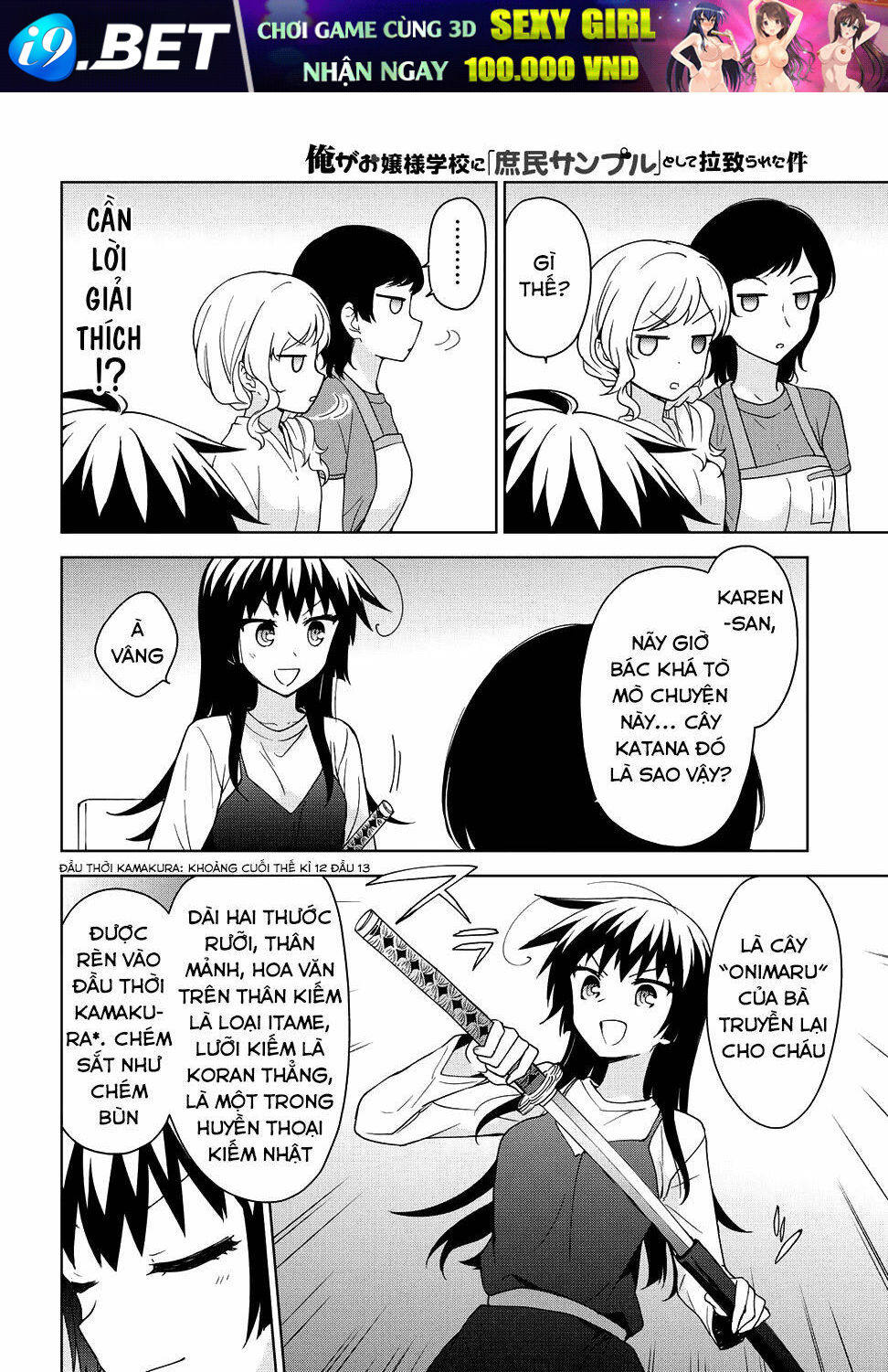 Ore Ga Ojou-Sama Gakkou Ni "Shomin Sample" Toshite Rachirareta Ken Chương 77 Ảnh 17