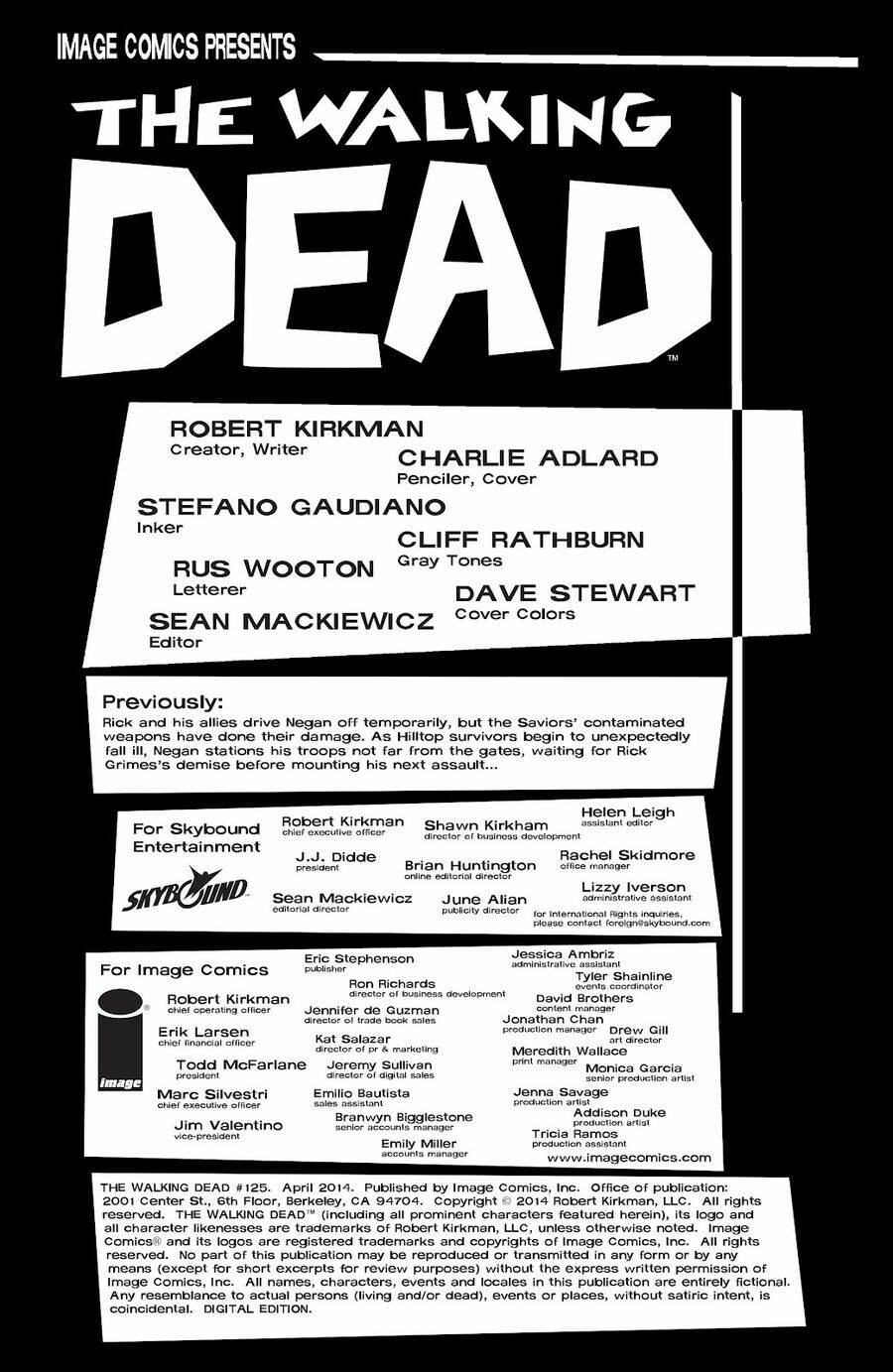 The Walking Dead Chương 125 Ảnh 3