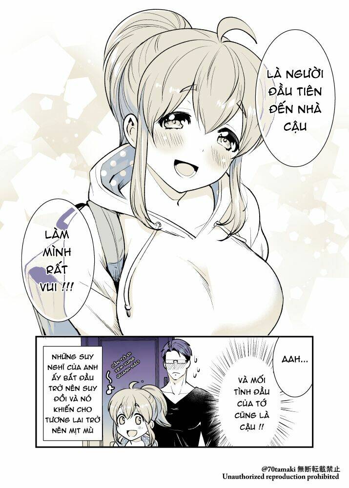 Osananajimi Ga Hisabisa Ni Saikai Shitara Otagai Kyonyuu Ni Natteta Chương 14 Ảnh 8