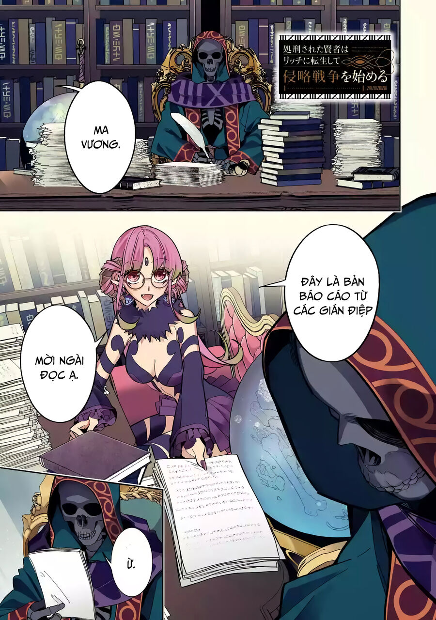 Shokei Sareta Kenja Wa Lich Ni Tensei Shite Shinryaku Sensou Wo Hajimaru Chương 41 Ảnh 3