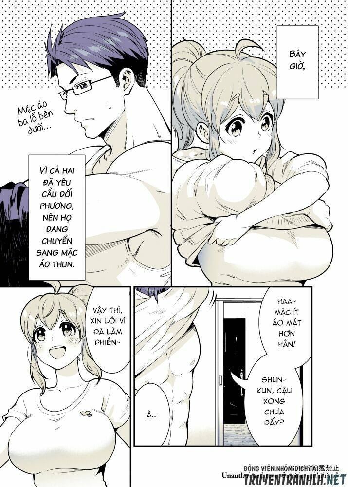 Osananajimi Ga Hisabisa Ni Saikai Shitara Otagai Kyonyuu Ni Natteta Chương 18 Ảnh 4